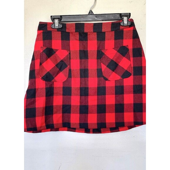 Divided by H&M Womens Skirt Size 8 Plaid Mini Preppy School Punk Edgy Punkcore - Picture 7 of 12